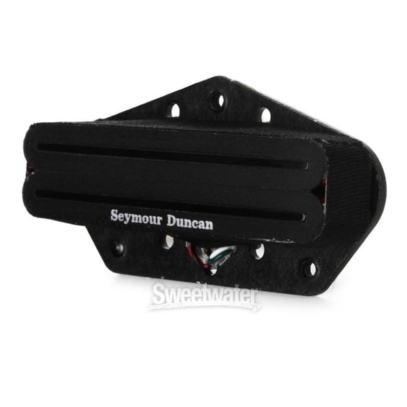 Brand New Seymour Duncan STHR-1b Hot Rails Bridge Tele Single Coil Pickup Black - Picture 13 of 14